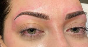 Eyebrow Tattoo result by Altered Aesthetics Beauty Lounge in Lompoc, CA