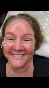 Eyebrow Tattoo result by Alyce Leonard Permanent Makeup & Esthetics Studio in Lexington, NC
