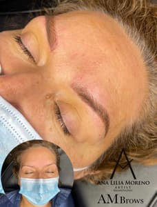 Eyebrow Tattoo result by AM Brows in Whiteland, IN