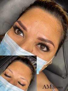 Eyebrow Tattoo result by AM Brows in Whiteland, IN