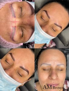 Eyebrow Tattoo result by AM Brows in Whiteland, IN