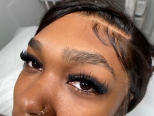 Eyebrow Tattoo result by Amahle Lash Beauty Bar in Miami, FL