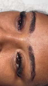 Eyebrow Tattoo result by Amahle Lash Beauty Bar in Miami, FL