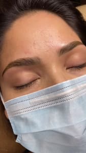 Eyebrow Tattoo result by Amanda Box Beauty in Carlsbad, CA