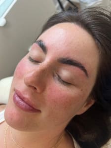 Eyebrow Tattoo result by Amanda Gibbons Brows in Austin, TX