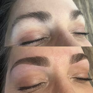 Eyebrow Tattoo result by Amanda Gibbons Brows in Austin, TX