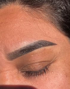 Eyebrow Tattoo result by Amanda Kay Brow Studio in Temple, TX