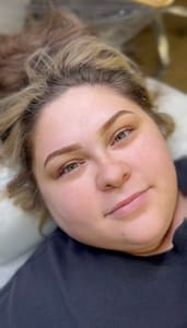 Eyebrow Tattoo result by Amanda Kay Brow Studio in Temple, TX
