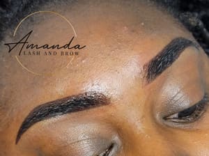 Eyebrow Tattoo result by Amanda Lash and Brow in Rochester, NY