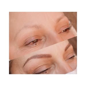 Eyebrow Tattoo result by Amara Beauty Bar & Permanent Cosmetics in Cashmere, WA