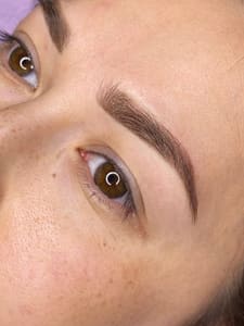 Eyebrow Tattoo result by Amazing Beauté Cosmetic Tattoo Studio in Vienna, VA