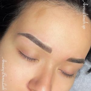 Eyebrow Tattoo result by Amazing Beauty in San Gabriel, CA