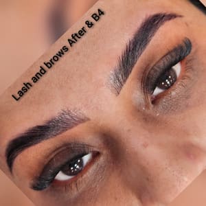 Eyebrow Tattoo result by Amazing Threading Eyebrows Salon in Monticello, NY