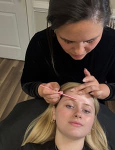 Eyebrow Tattoo result by Amber Aesthetics in Evans, GA