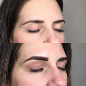Eyebrow Tattoo result by Ambiance Salon & Spa in Springfield, PA