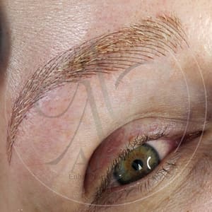 Eyebrow Tattoo result by AMC Artistry- Microblading Eyebrow Artist in Johnson Creek, WI