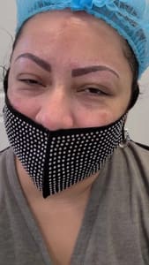Eyebrow Tattoo result by Amenity Wax Spot & Spa in Bronx, NY