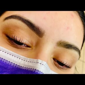 Eyebrow Tattoo result by Amiga Threading in San Antonio, TX