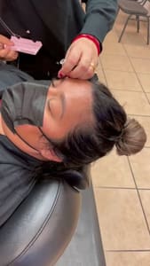 Eyebrow Tattoo result by Amiga Threading in San Antonio, TX