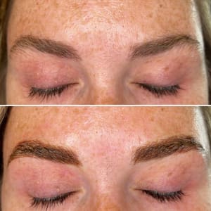 Eyebrow Tattoo result by Aminga Salon in Billings, MT