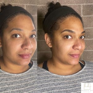 Eyebrow Tattoo result by Amla Esthetics in Long Beach, CA