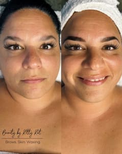 Eyebrow Tattoo result by Amla Esthetics in Long Beach, CA