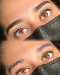 Eyebrow Tattoo result by Amore For Beauty in California City, CA