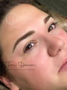 Eyebrow Tattoo result by Amy Jacobs Permanent Cosmetics in Lafayette, LA