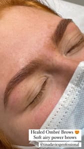 Eyebrow Tattoo result by AmyBeautyink in Kendall, FL