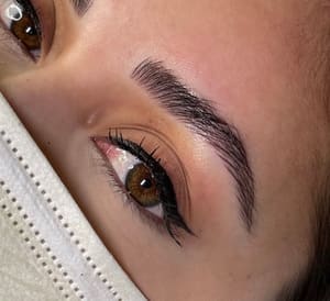 Eyebrow Tattoo result by Amzbrows Microblading in Napa, CA