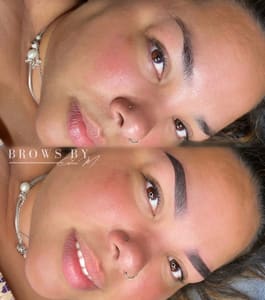 Eyebrow Tattoo result by Ana Cristina´s Beauty Lab in South Sioux City, NE