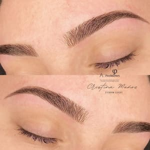 Eyebrow Tattoo result by Ana Cristina´s Beauty Lab in South Sioux City, NE