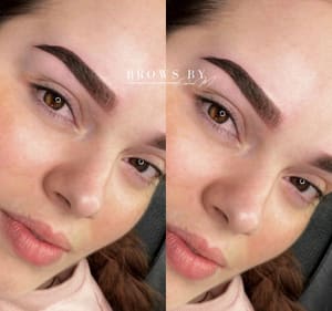 Eyebrow Tattoo result by Ana Cristina´s Beauty Lab in South Sioux City, NE