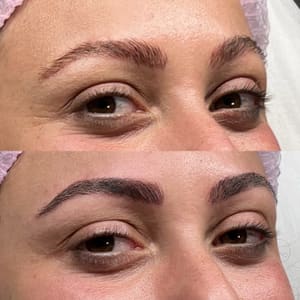 Eyebrow Tattoo result by Ana Paiva Design And Micropigmentation in Deerfield Beach, FL