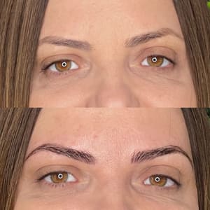 Eyebrow Tattoo result by Ana Paiva Design And Micropigmentation in Deerfield Beach, FL