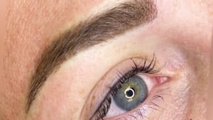 Eyebrow Tattoo result by Ana's Beauty Lab. Microblading and PMU In Austin. in Austin, TX