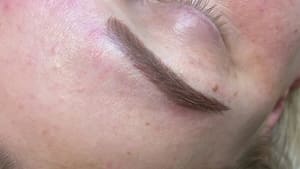 Eyebrow Tattoo result by Ana's Beauty Lab. Microblading and PMU In Austin. in Austin, TX