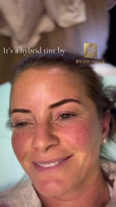 Eyebrow Tattoo result by Analis Body & Beauty Co. in Glen Cove, NY
