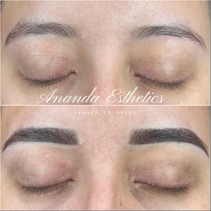 Eyebrow Tattoo result by Ananda Esthetics in Littleton, CO