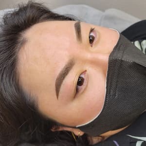 Eyebrow Tattoo result by Anano Beauty Studio in Tustin, CA