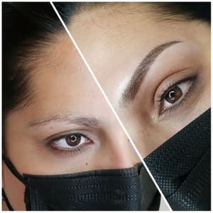 Eyebrow Tattoo result by Anano Beauty Studio in Tustin, CA