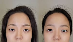 Eyebrow Tattoo result by Anano Beauty Studio in Tustin, CA