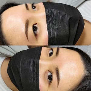 Eyebrow Tattoo result by Anano Beauty Studio in Tustin, CA