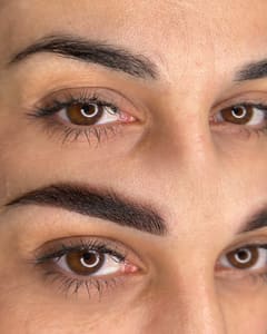 Eyebrow Tattoo result by Anastasia Kondrateva Permanent Makeup in Rocklin, CA