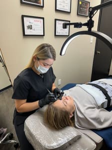 Eyebrow Tattoo result by Andrea Palafox Microblading in Dallas, TX