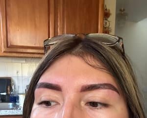 Eyebrow Tattoo result by Andrea Rojas Beauty in Newark, NJ