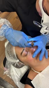 Eyebrow Tattoo result by Andrea's Permanent Makeup Studio & Scars Concealing in Temecula, CA