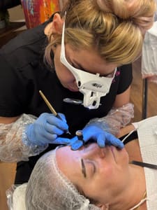 Eyebrow Tattoo result by Andrea's Permanent Makeup Studio & Scars Concealing in Temecula, CA