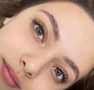 Eyebrow Tattoo result by Andressa Vadas Beauty in Newark, NJ