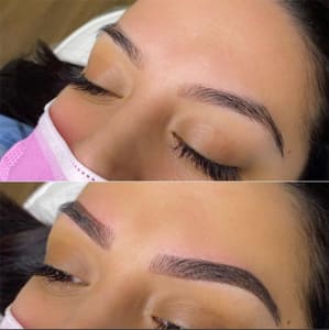 Eyebrow Tattoo result by Angel Ink Studio in Dundee, FL